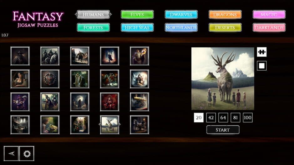 Fantasy Jigsaw Puzzles screenshot
