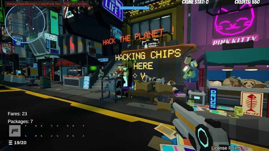 Cyber Courier 2088 screenshot