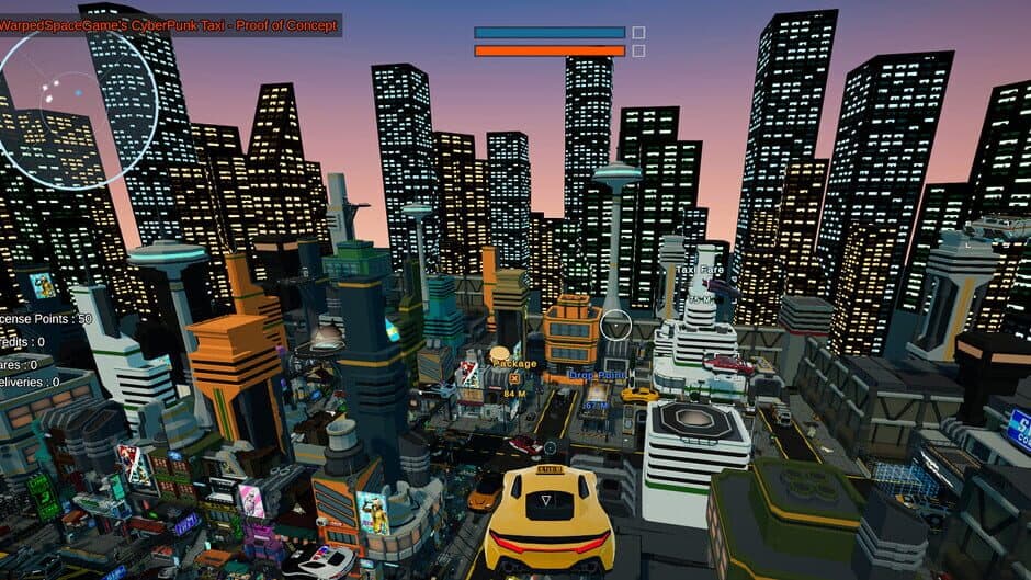 Cyber Courier 2088 screenshot