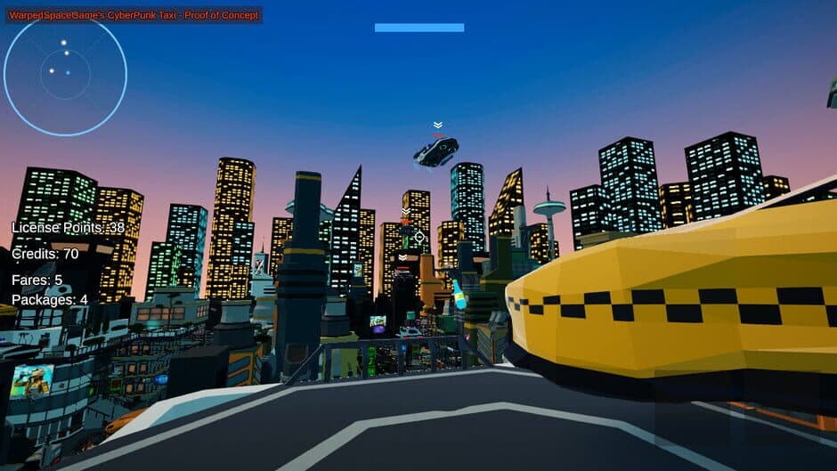 Cyber Courier 2088 screenshot