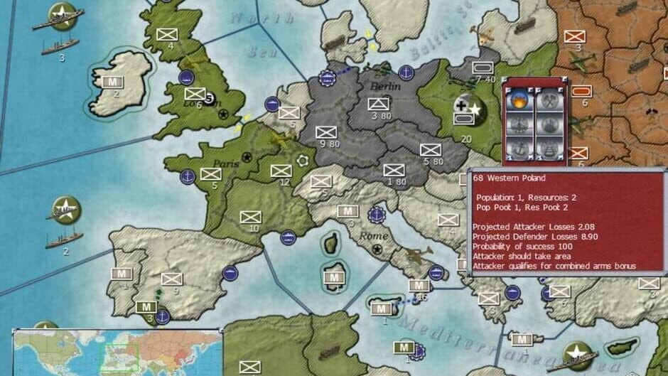 Gary Grigsby's World at War: A World Divided screenshot