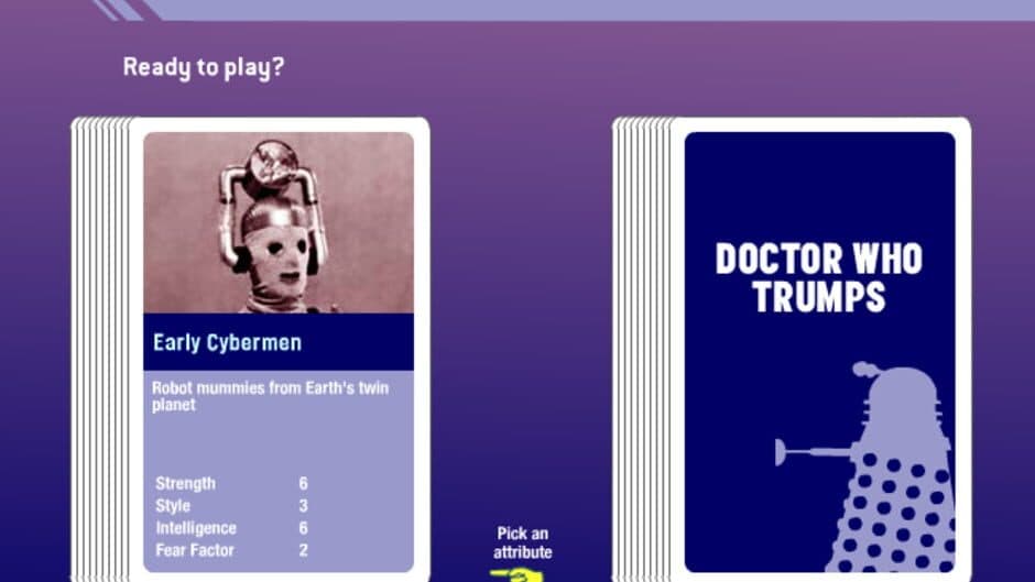 Doctor Who Trumps screenshot