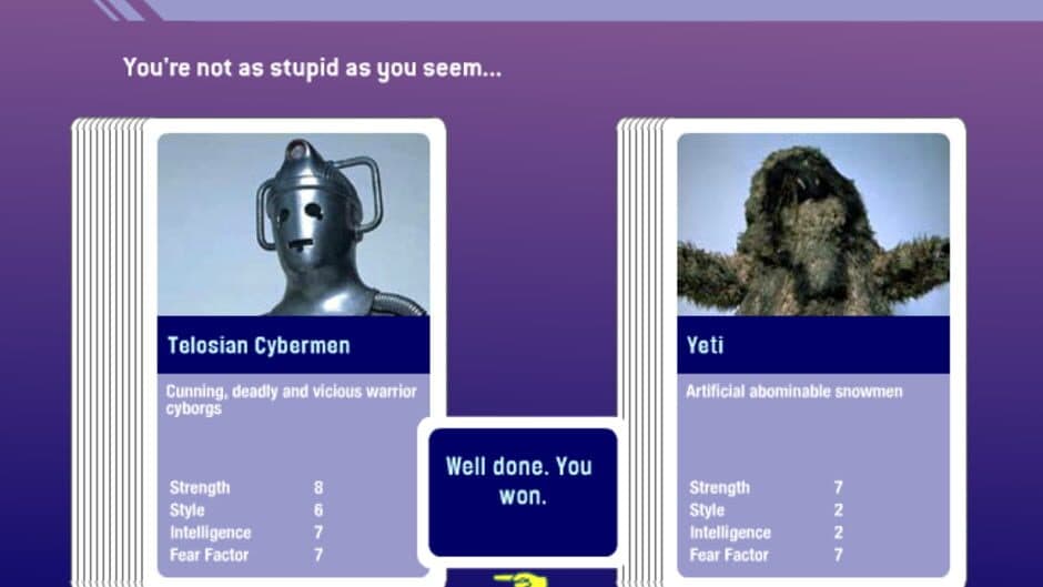 Doctor Who Trumps screenshot