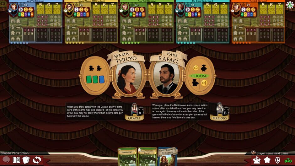 Viticulture: Essential Edition - Tuscany Expansion screenshot