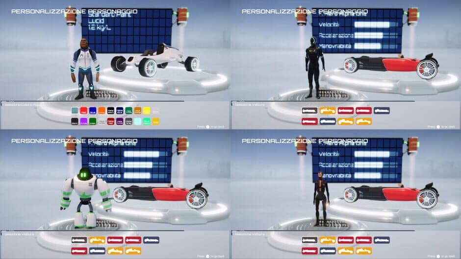 Formula 2707: All Stars Kombat screenshot