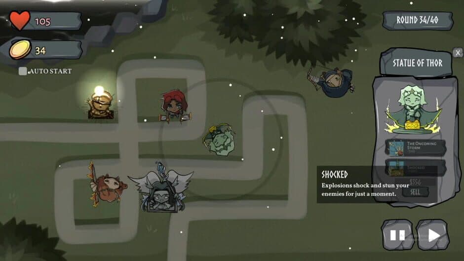 Ragnarök TD screenshot