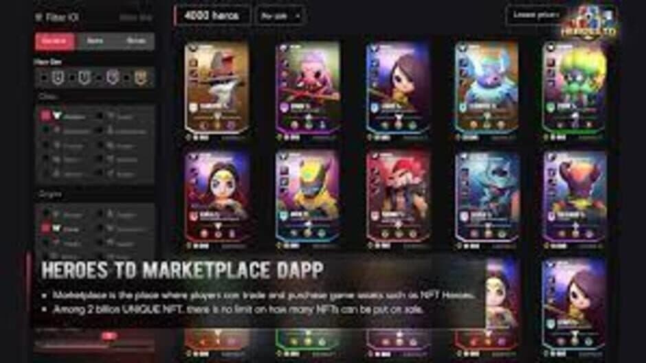 Heroes TD screenshot