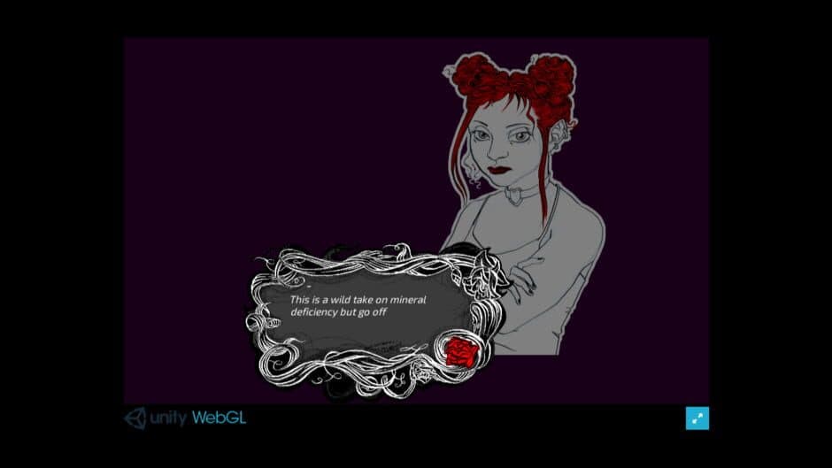 Hot Goths Murder Mystery Dating Sim screenshot