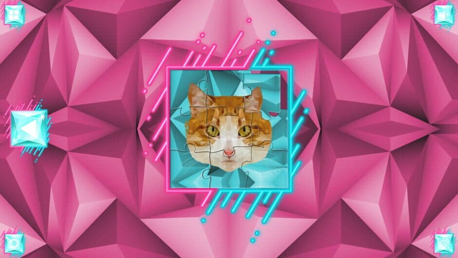 Poly Jigsaw: Cats screenshot