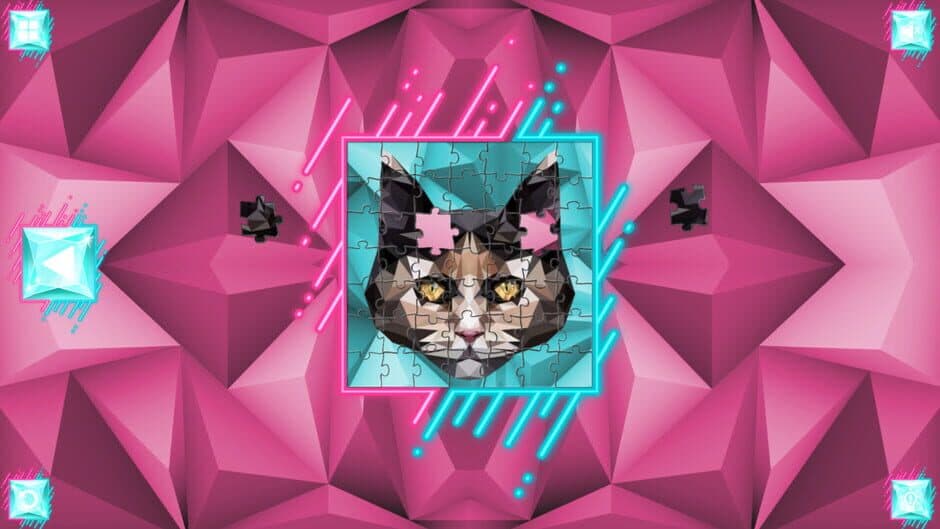 Poly Jigsaw: Cats screenshot