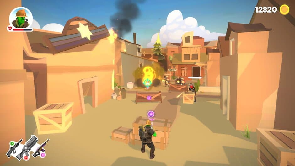 Green Soldiers Heroes screenshot