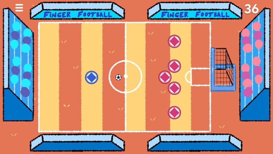 Finger Football: Goal in One screenshot