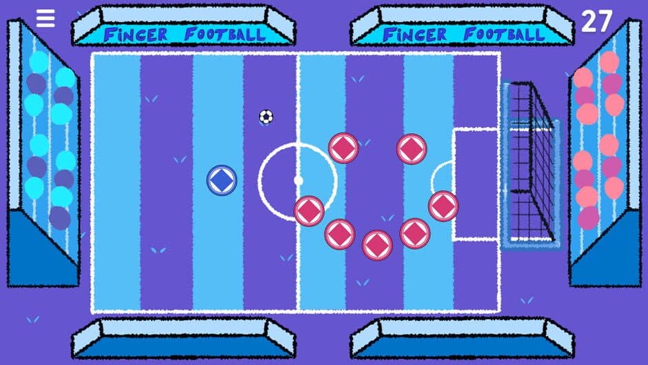 Finger Football: Goal in One screenshot