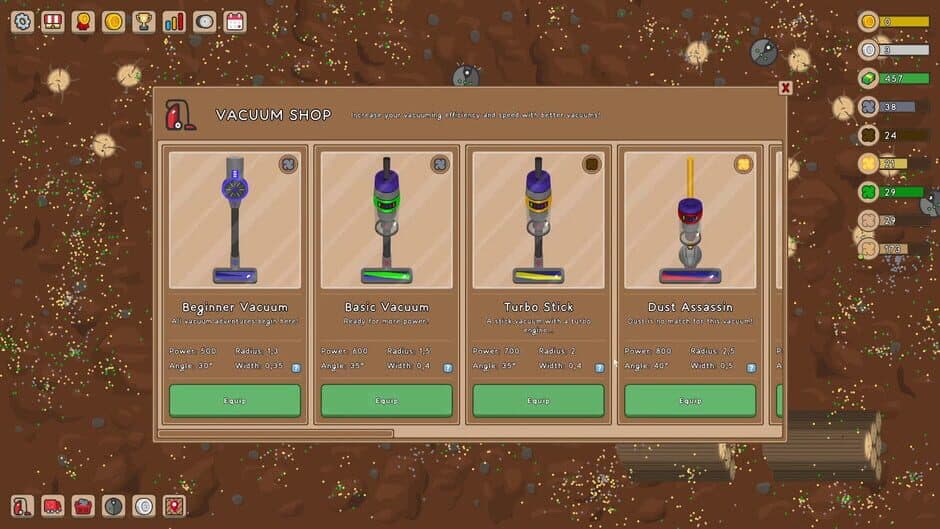 Vacuum Warrior screenshot