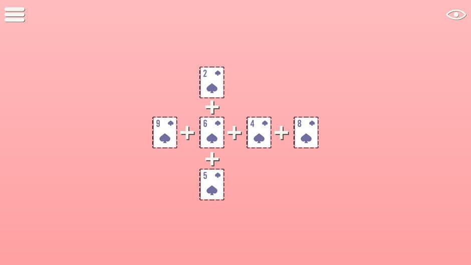 BlackJack Math Cross Numbers screenshot