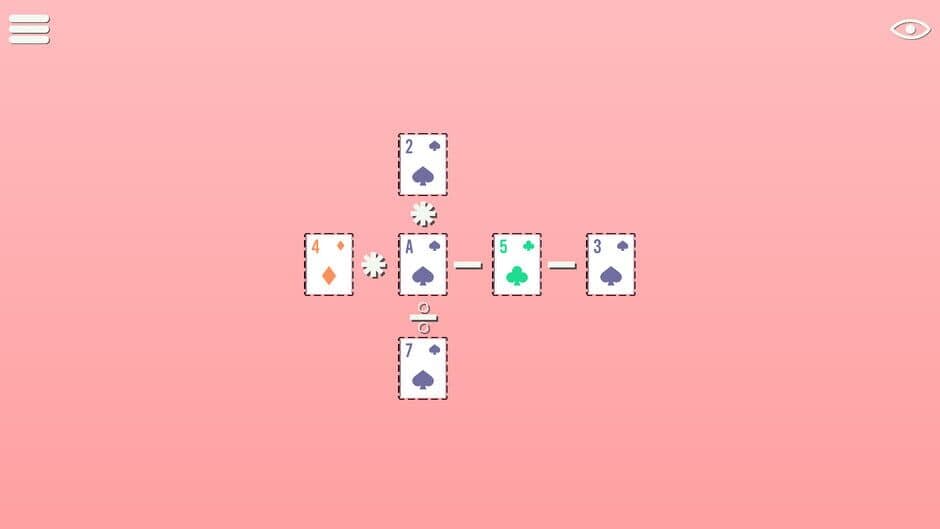 BlackJack Math Cross Numbers screenshot
