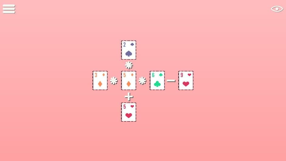 BlackJack Math Cross Numbers screenshot