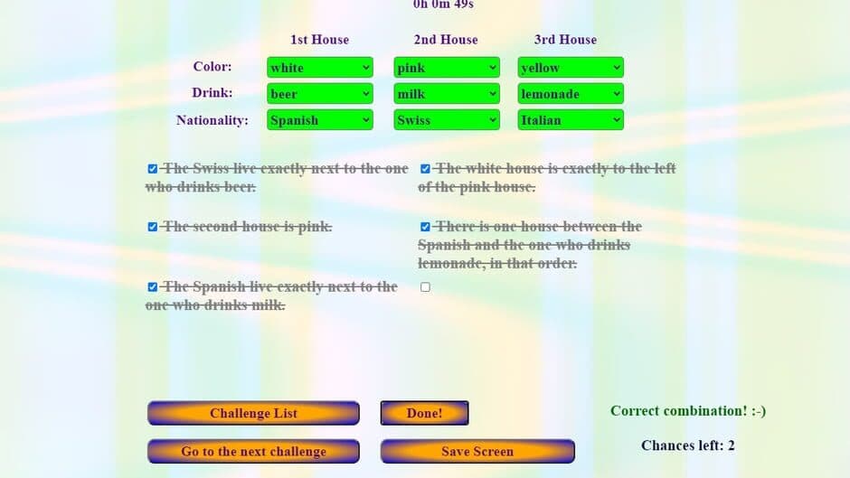 Zebra Logic Master screenshot