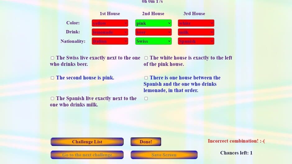 Zebra Logic Master screenshot