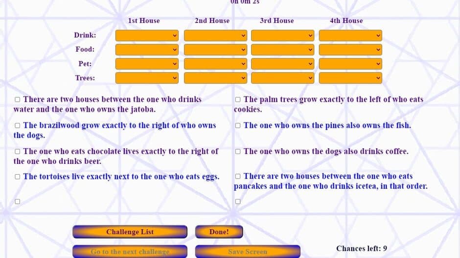 Zebra Logic Master screenshot