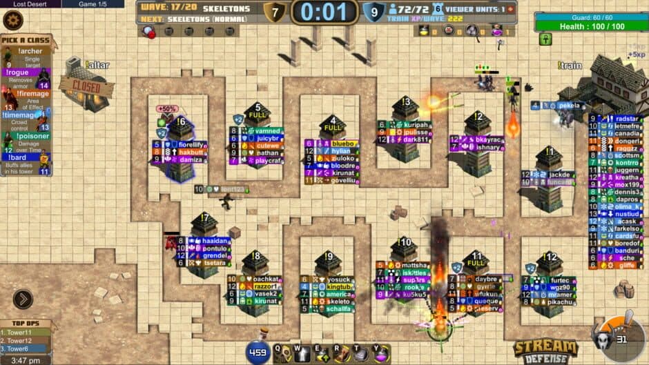 Stream Defense screenshot