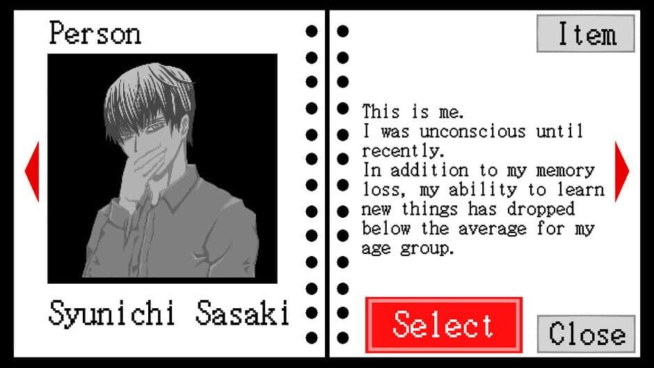 Remembering/Not remembering Sin screenshot