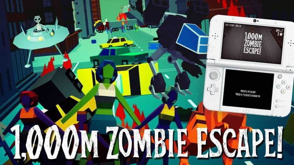 1000m Zombie Escape! screenshot