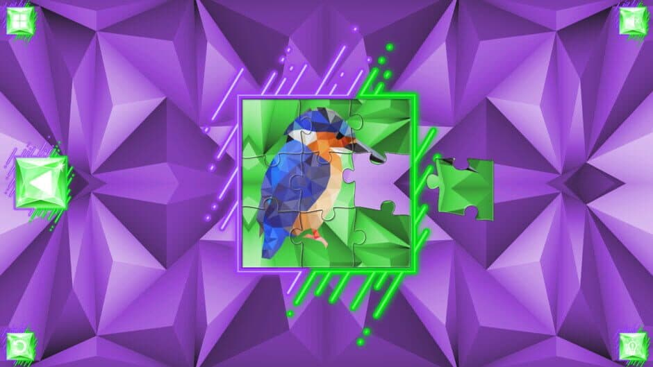 Poly Jigsaw: Birds screenshot