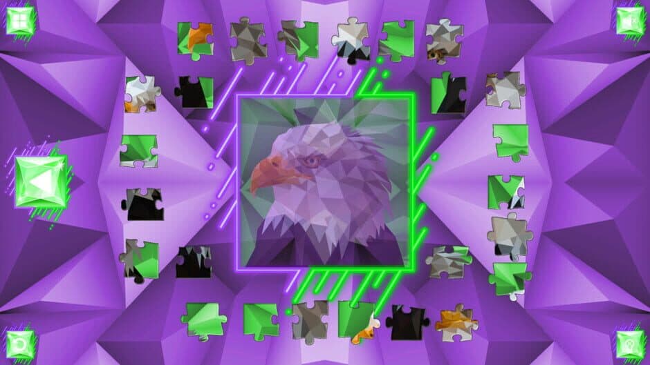 Poly Jigsaw: Birds screenshot