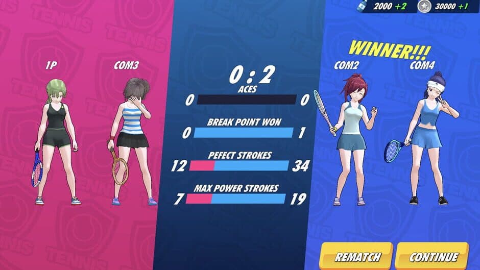 Girls Tennis League screenshot