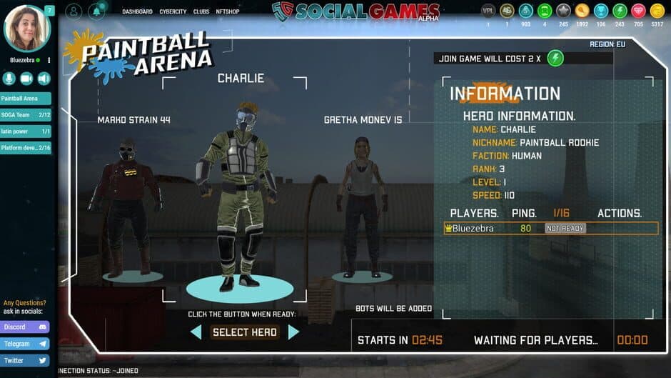 Paintball Arena screenshot