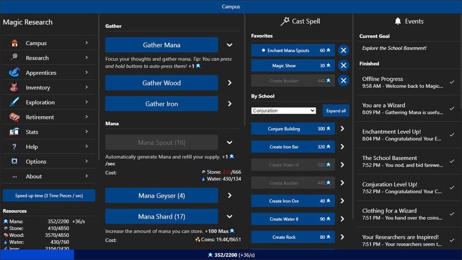 Magic Research screenshot