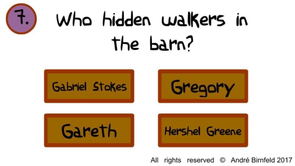 Genius Quiz TWD screenshot