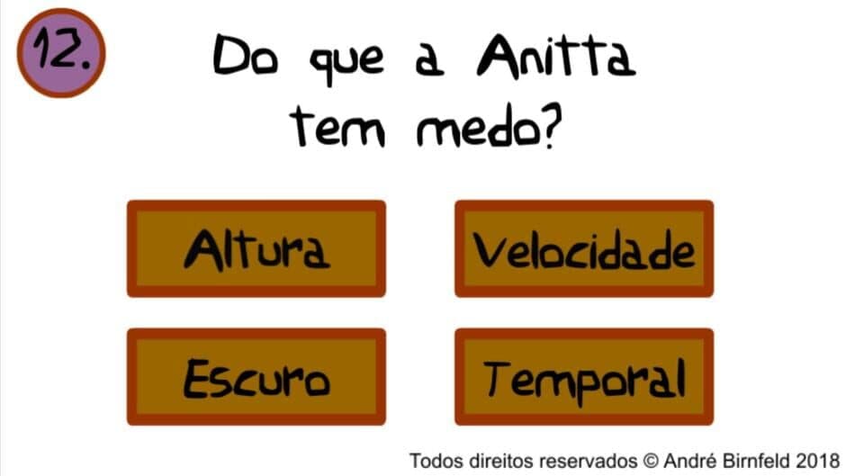 Gênio Quiz Anitta screenshot