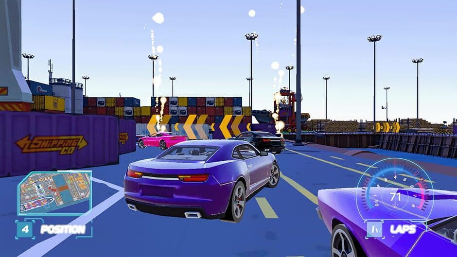 Rally Race Car Simulator Poly: World Driver Arcade Real Driving Games Sim screenshot