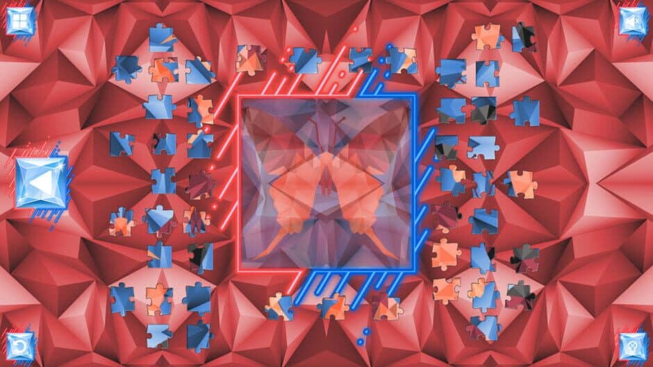 Poly Jigsaw: Butterflies screenshot