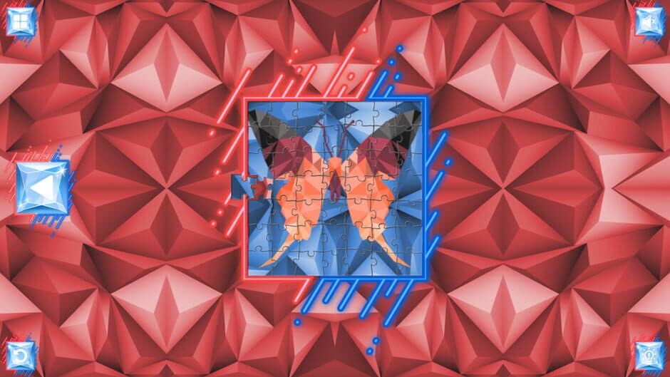 Poly Jigsaw: Butterflies screenshot