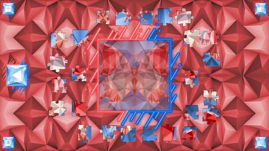 Poly Jigsaw: Butterflies screenshot