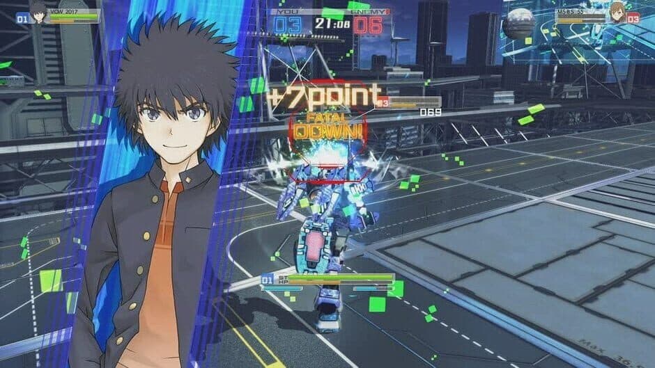 Toaru Majutsu no Virtual-On screenshot