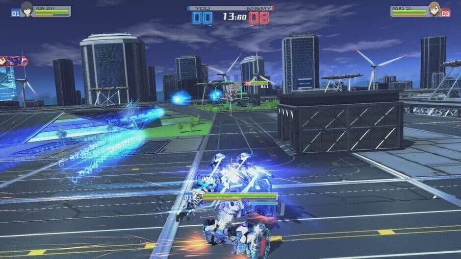 Toaru Majutsu no Virtual-On screenshot