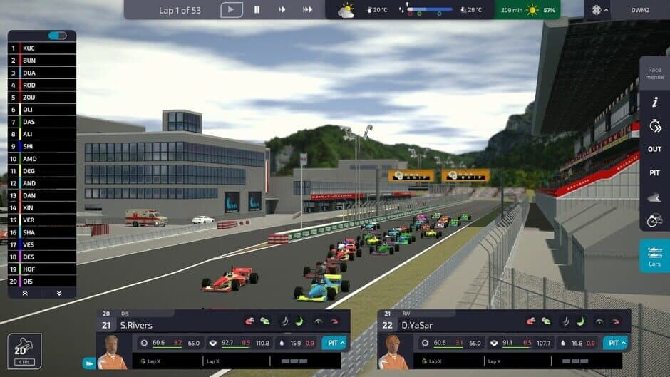 Open Wheel Manager 2 screenshot