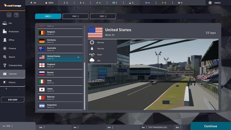 Open Wheel Manager 2 screenshot