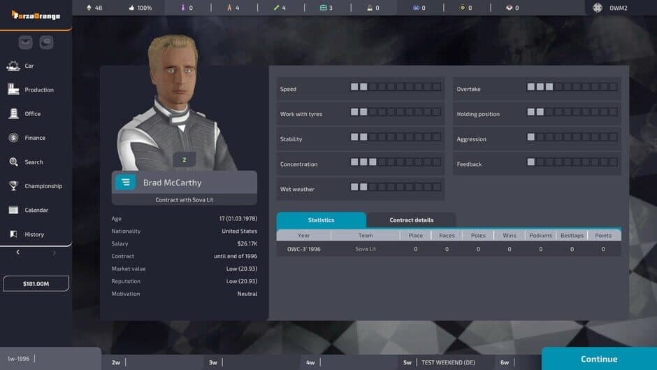 Open Wheel Manager 2 screenshot