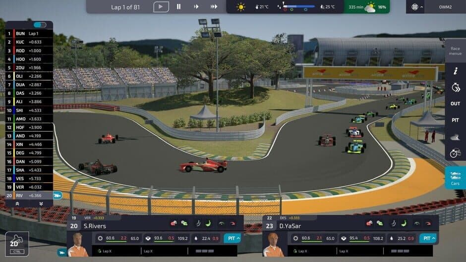 Open Wheel Manager 2 screenshot