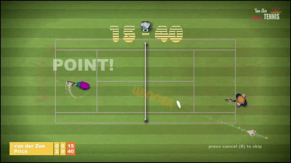 Twin Stick Tennis screenshot