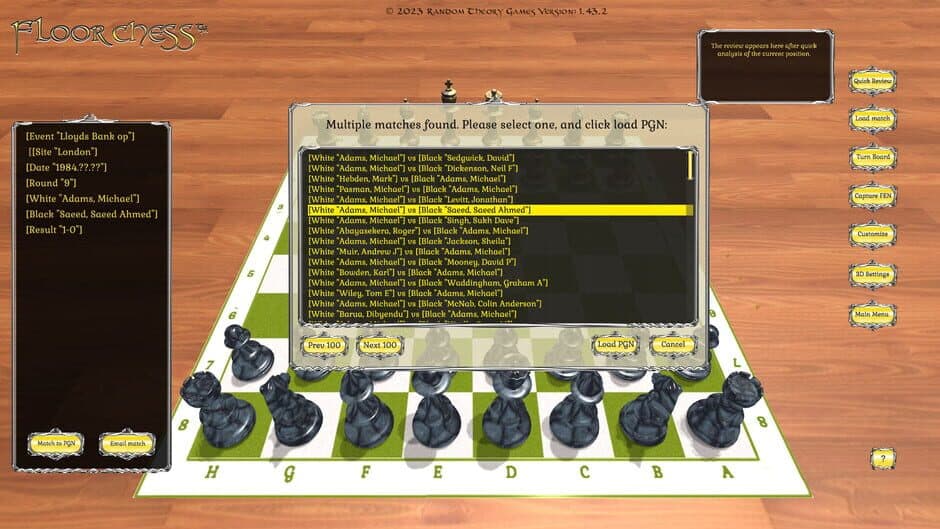 Floor Chess screenshot