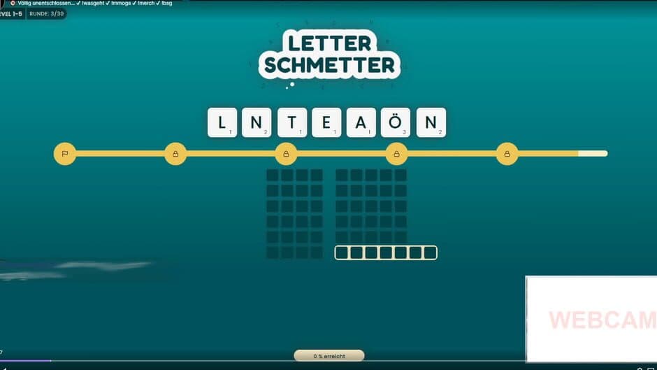 Letter Schmetter screenshot