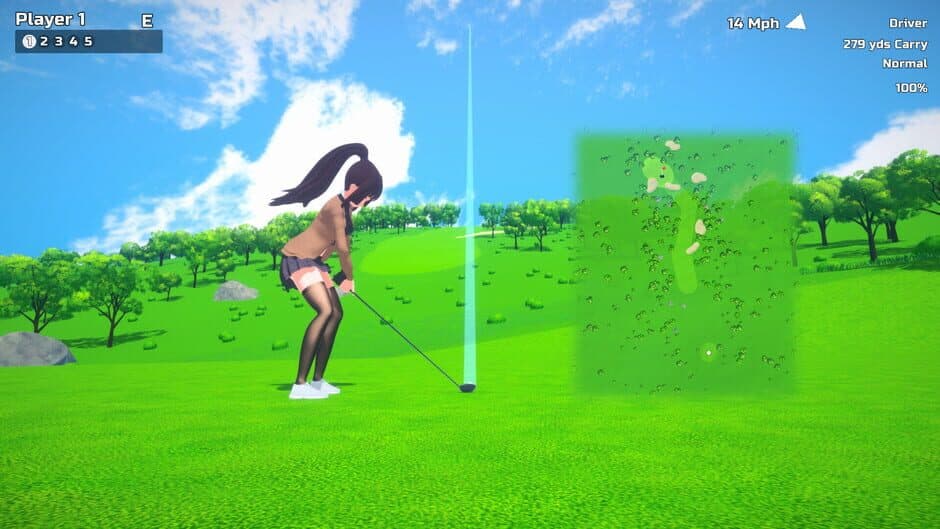 Endless Anime Golf screenshot