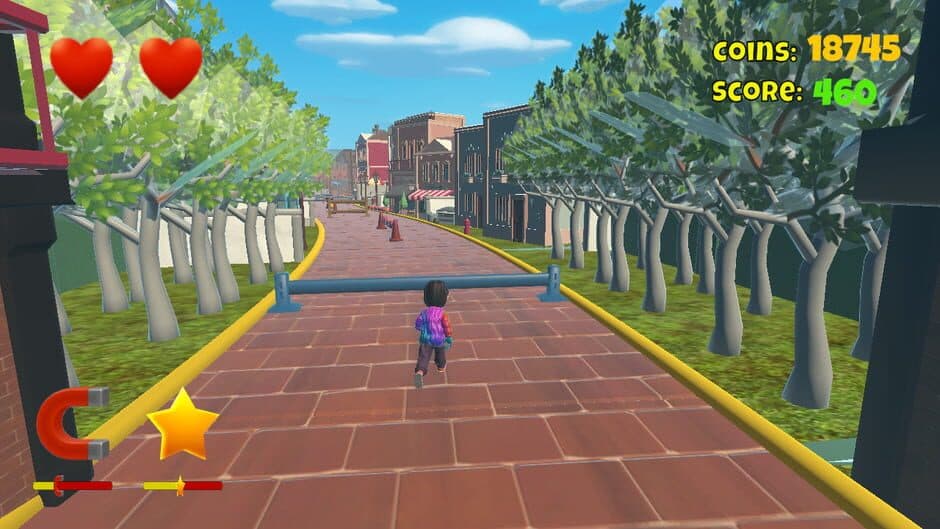 Child Run: City Surfers Runner screenshot