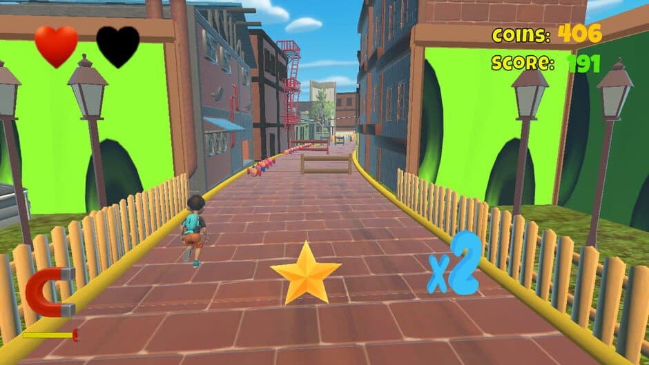 Child Run: City Surfers Runner screenshot
